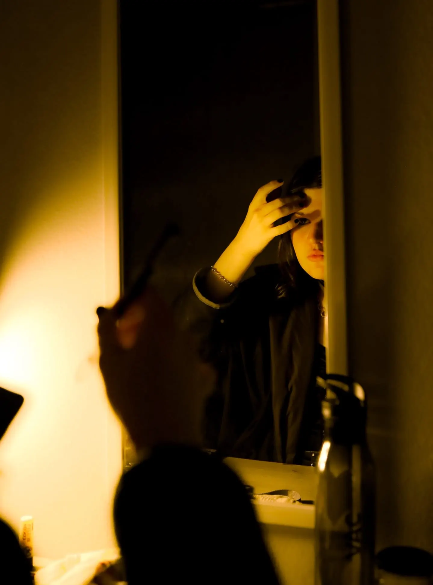 Reflection (Low Lit Lights)